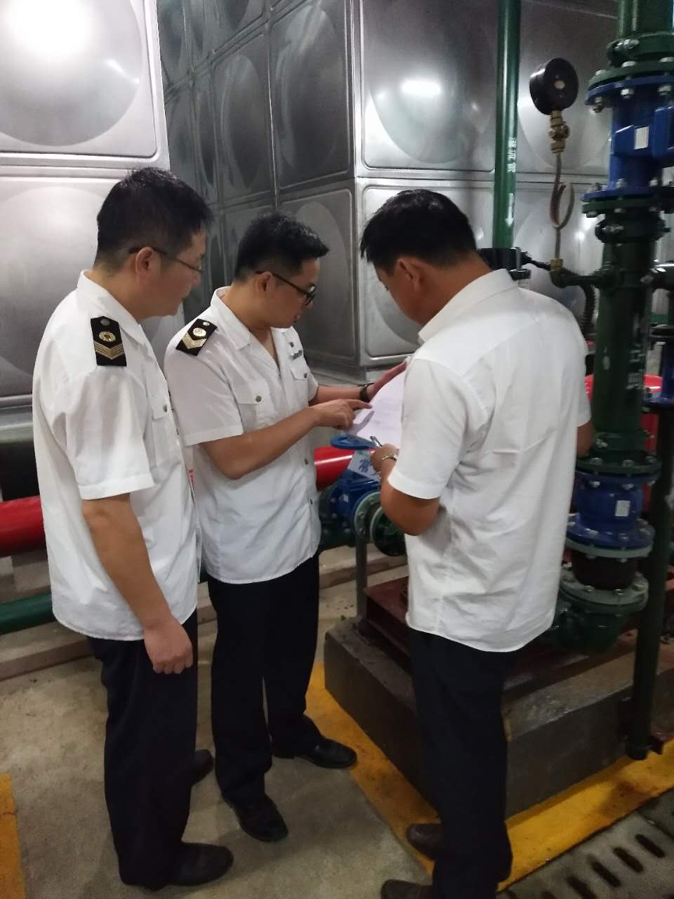 二次供水检测项目、松江清洗水箱公司